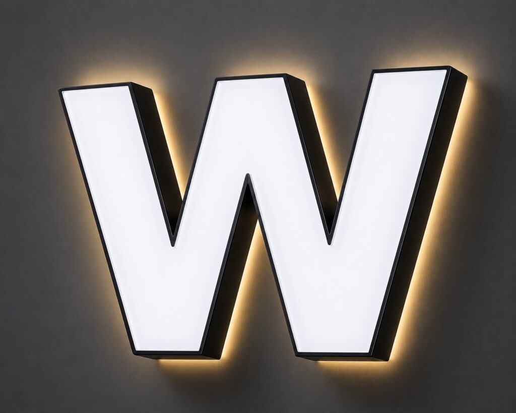 pleksi kutu harf winswerk